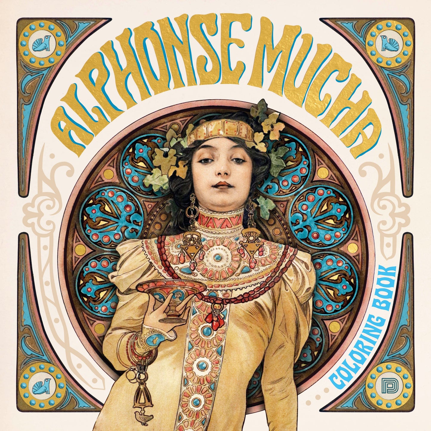 Alphonse Mucha Ausmalbuch
