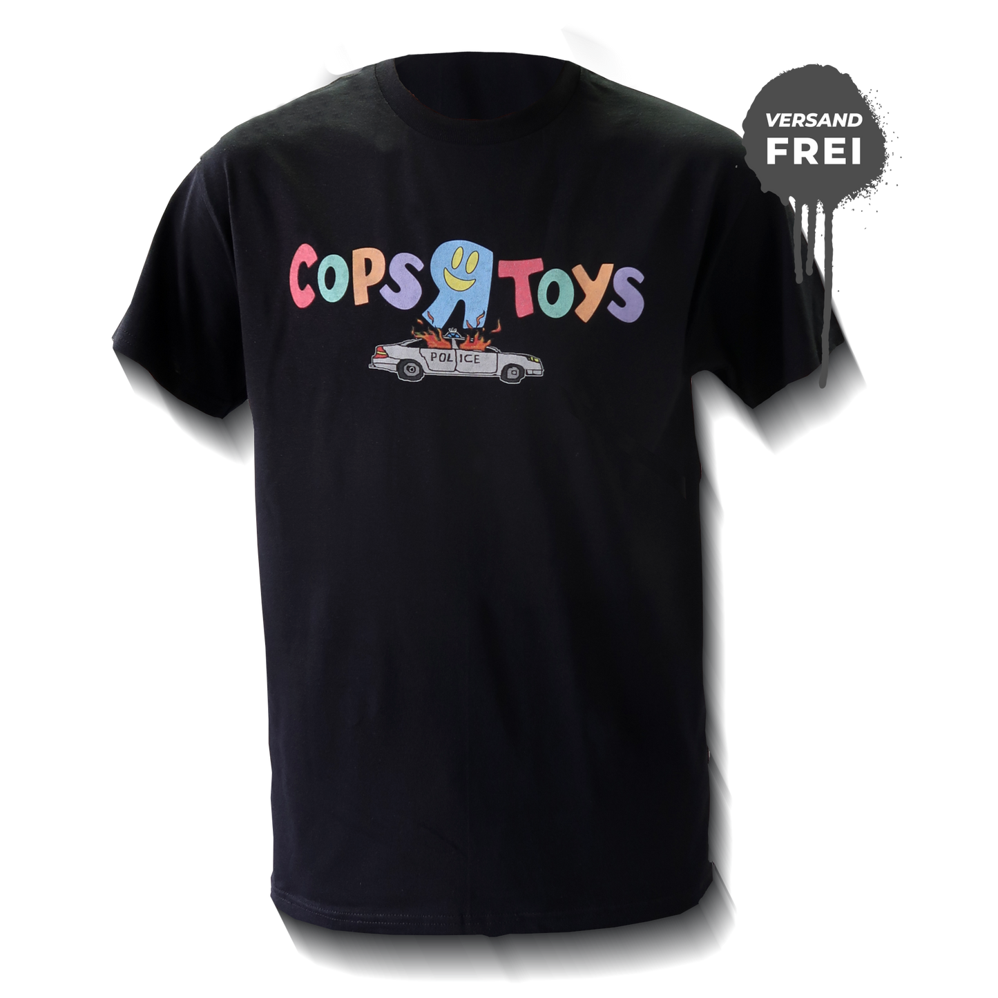 T-Shirt - Cops R Toys - Schwarz
