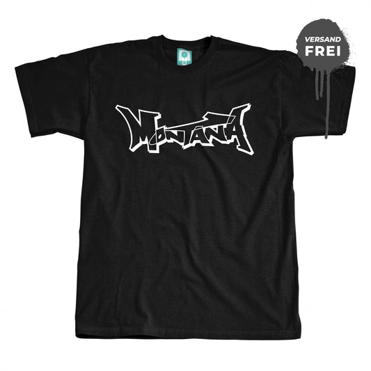 Montana T-Shirt - Black / White