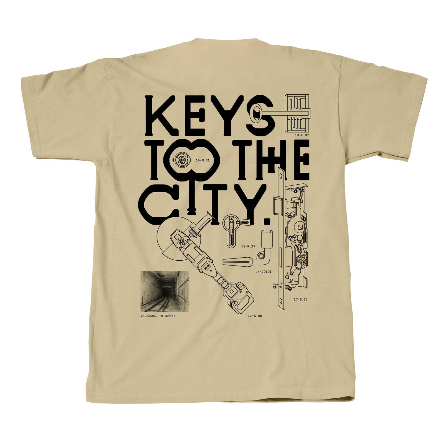 Montana T-Shirt - Keys to the city - Gambetta