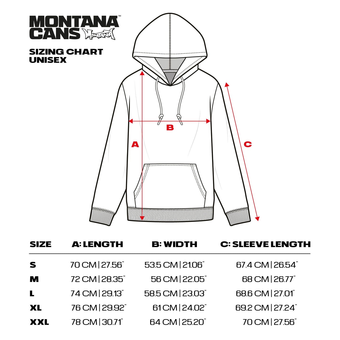 Montana Basic Logo Hoodie / Grey
