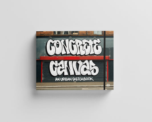 Concrete Canvas - Malbuch