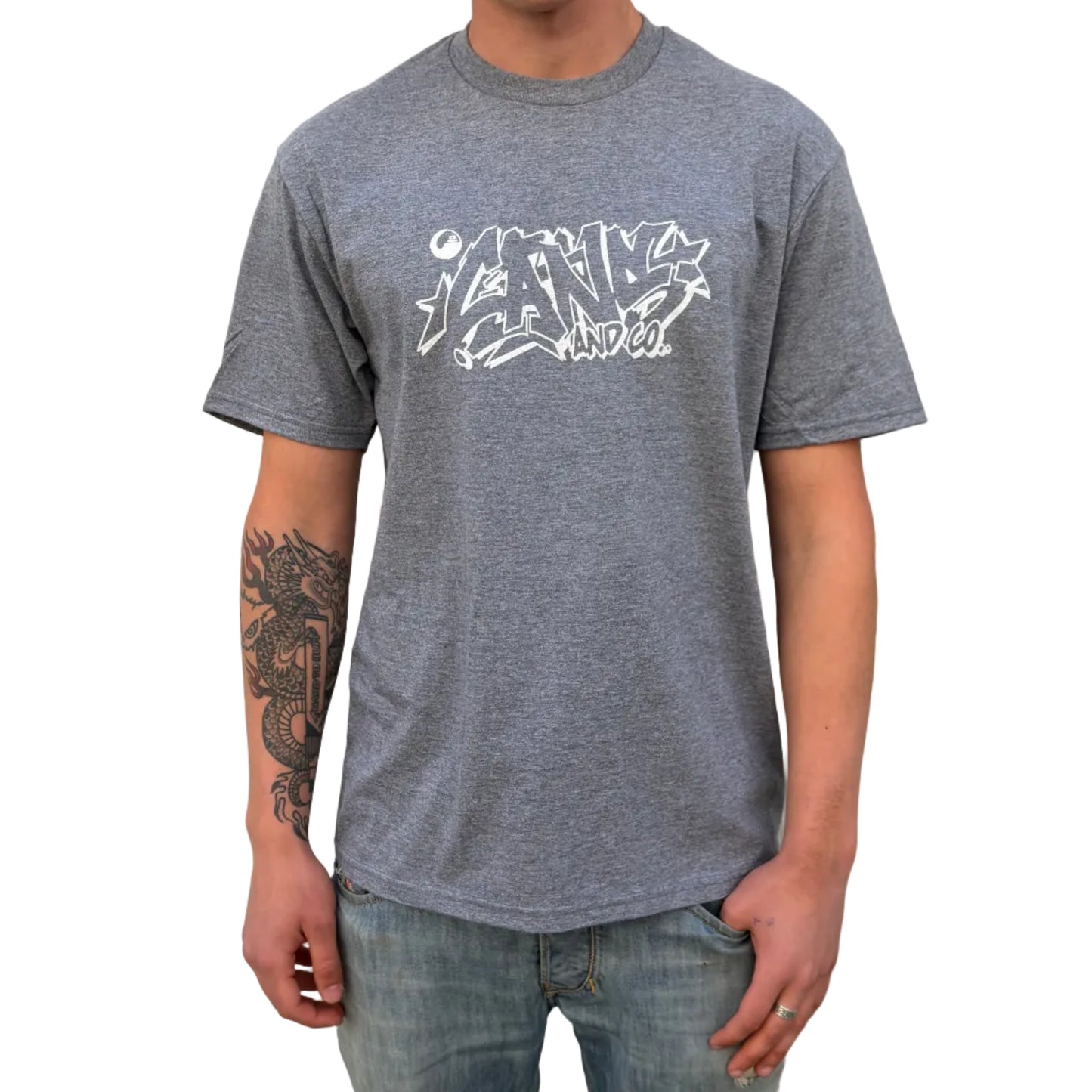 Cans&Co - Outline Shirt - Heather Grey