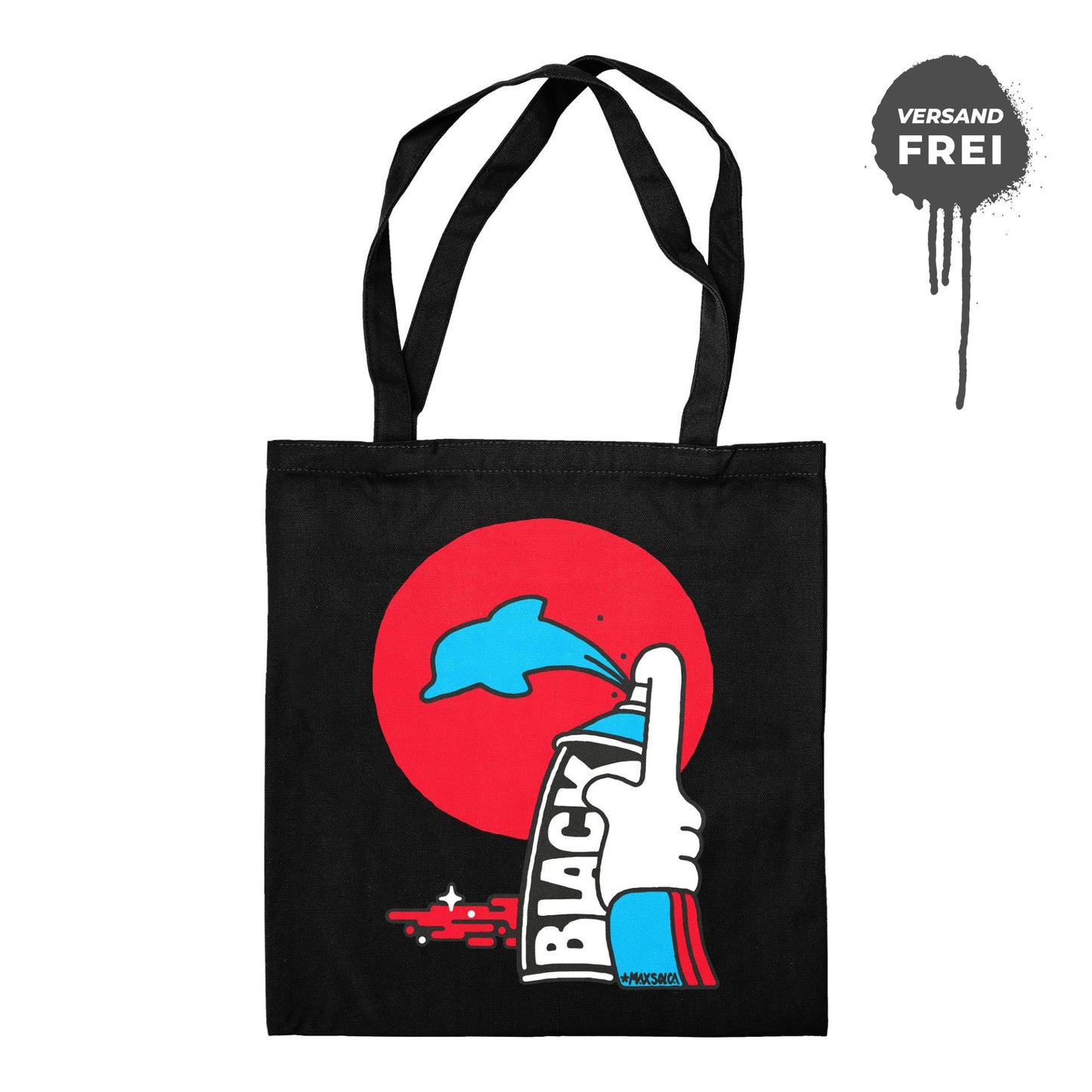 Stofftasche "Dolphin" / Max Solca / Versandfrei