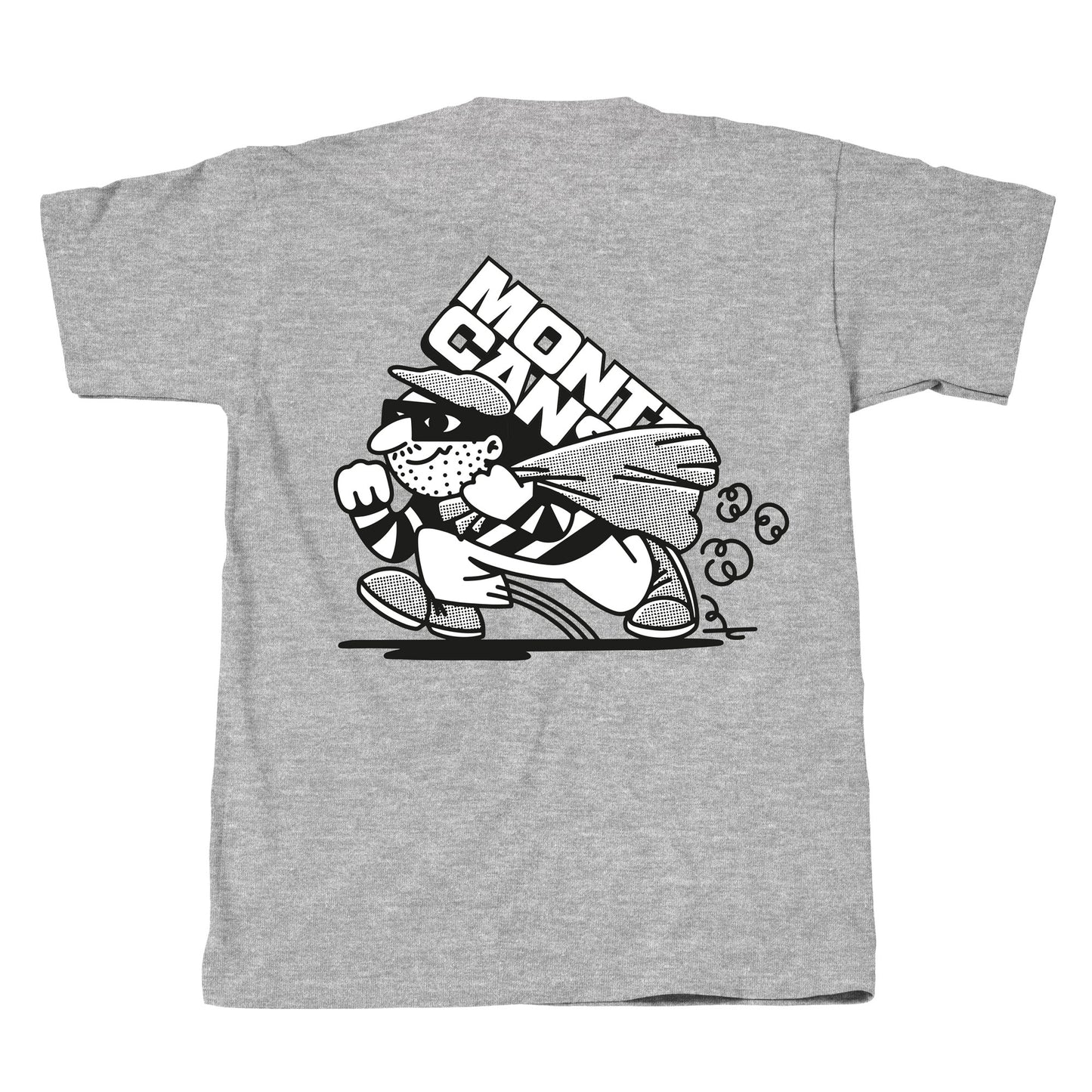 Montana T-Shirts - Burglar by 45RPM Grey