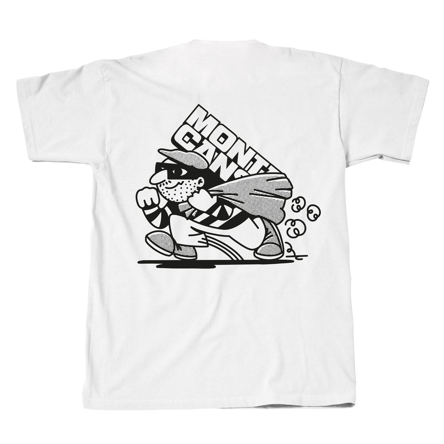 Montana T-Shirts - Burglar by 45RPM White