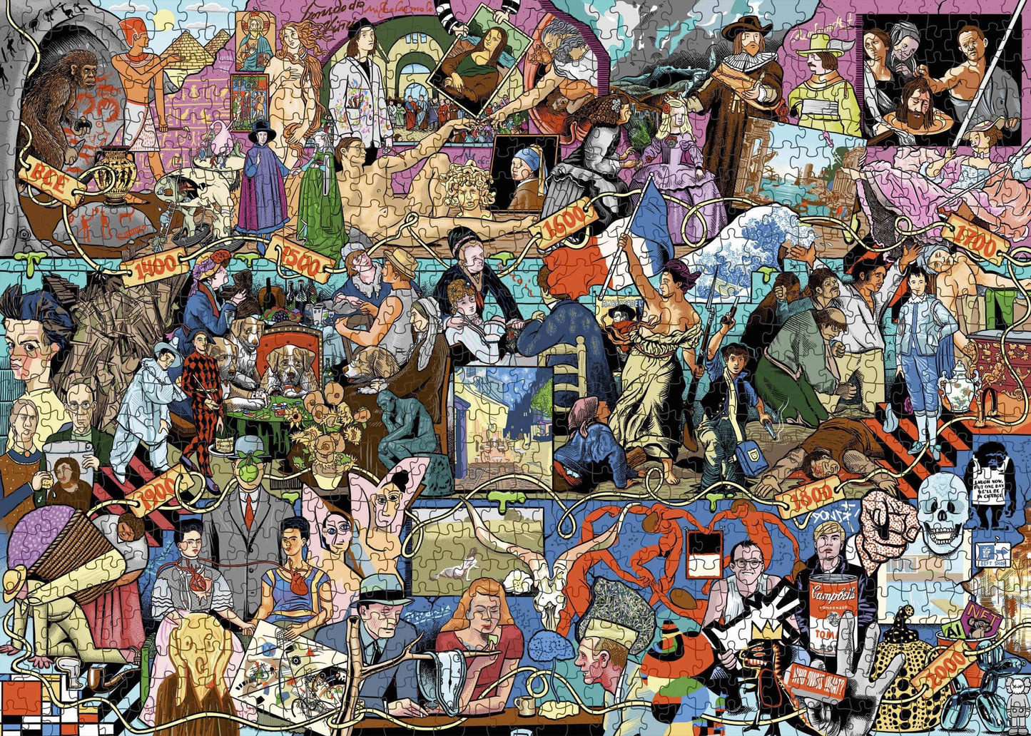 Pieces of Art - Puzzle 1000 Teile