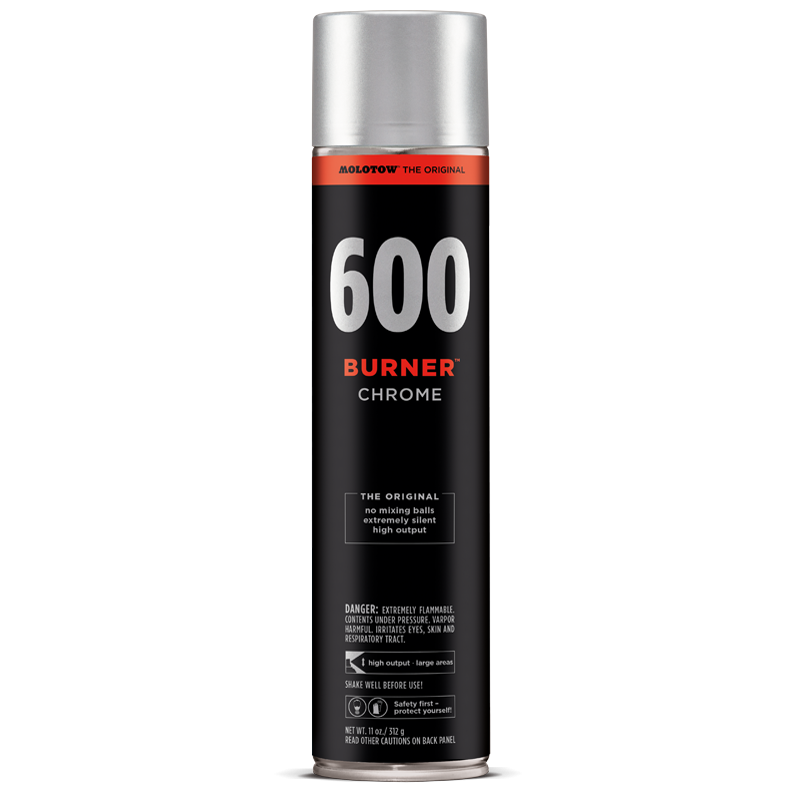 BURNER™ CHROME 600 ML