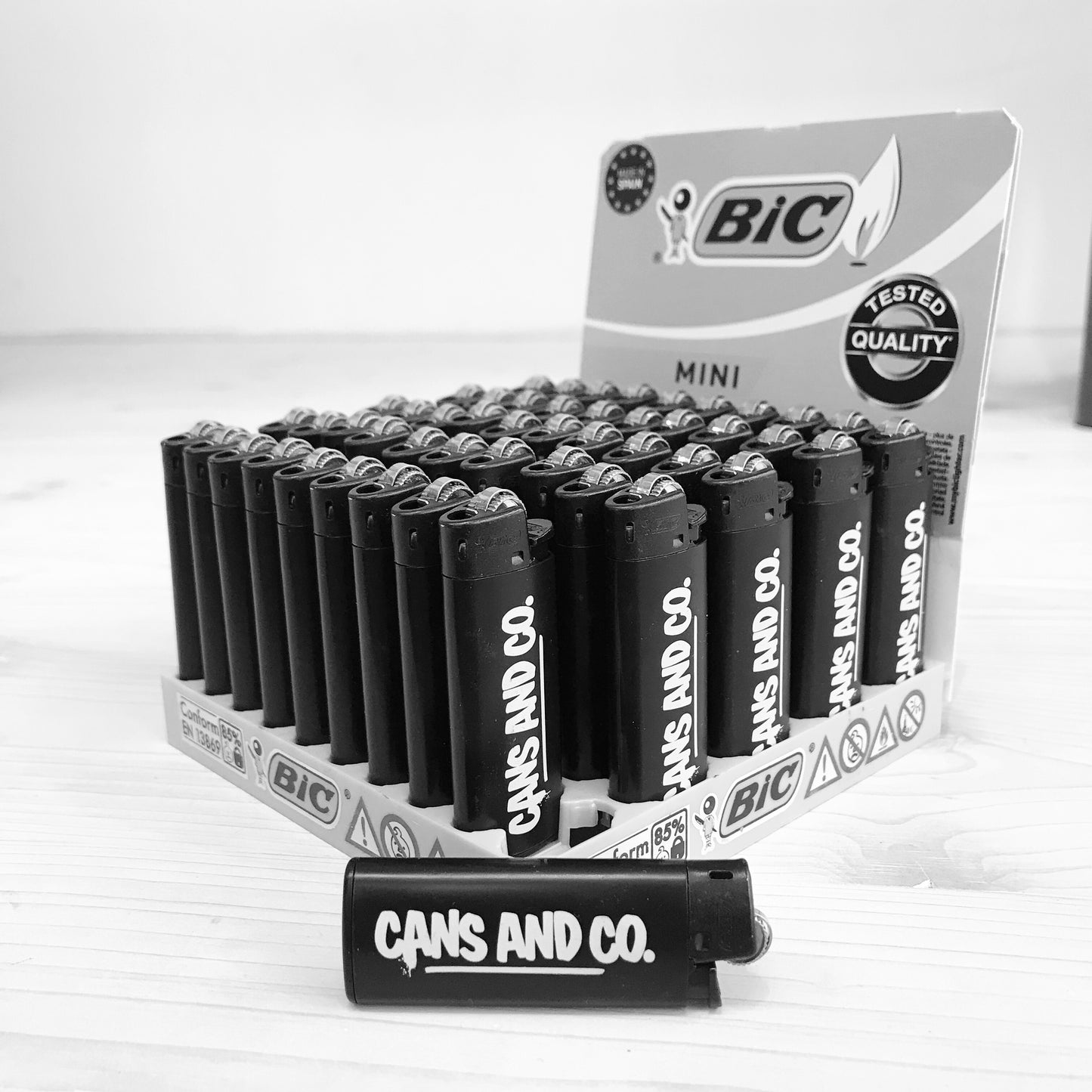 Cans&Co. x BIC Mini - All Black